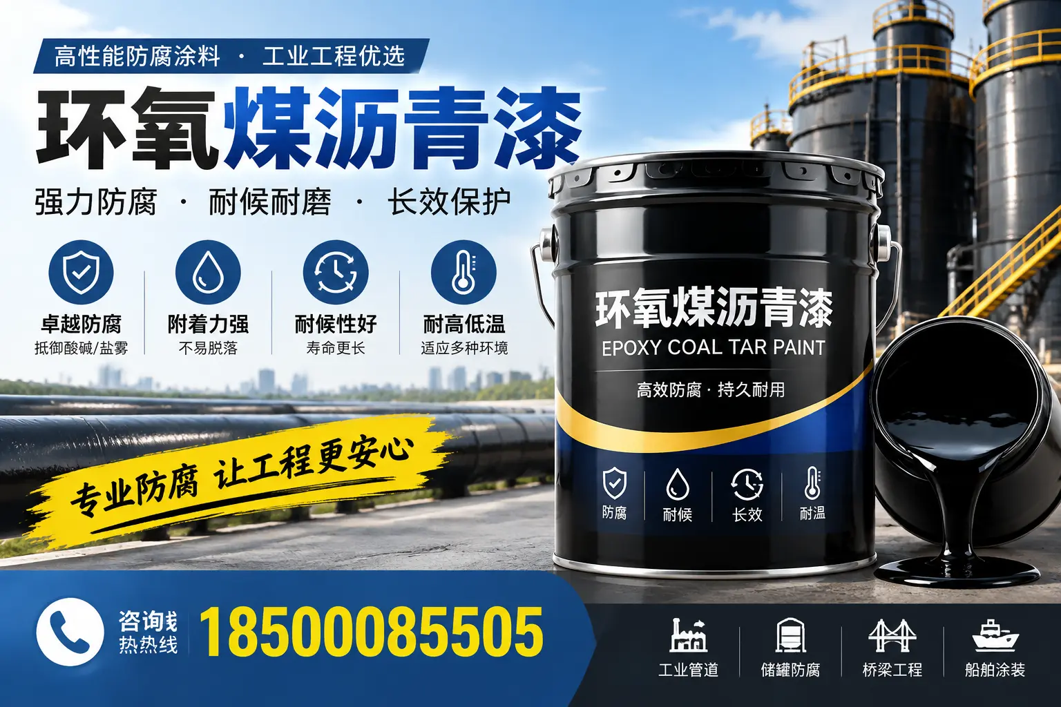 环氧煤沥青漆的施工方法与注意事项,确保在红河顺利完成